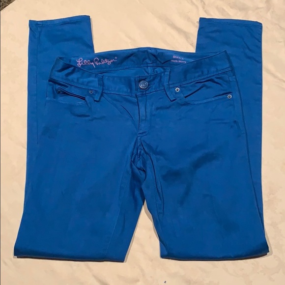 Blue Lilly Pulitzer pants - Picture 2 of 4